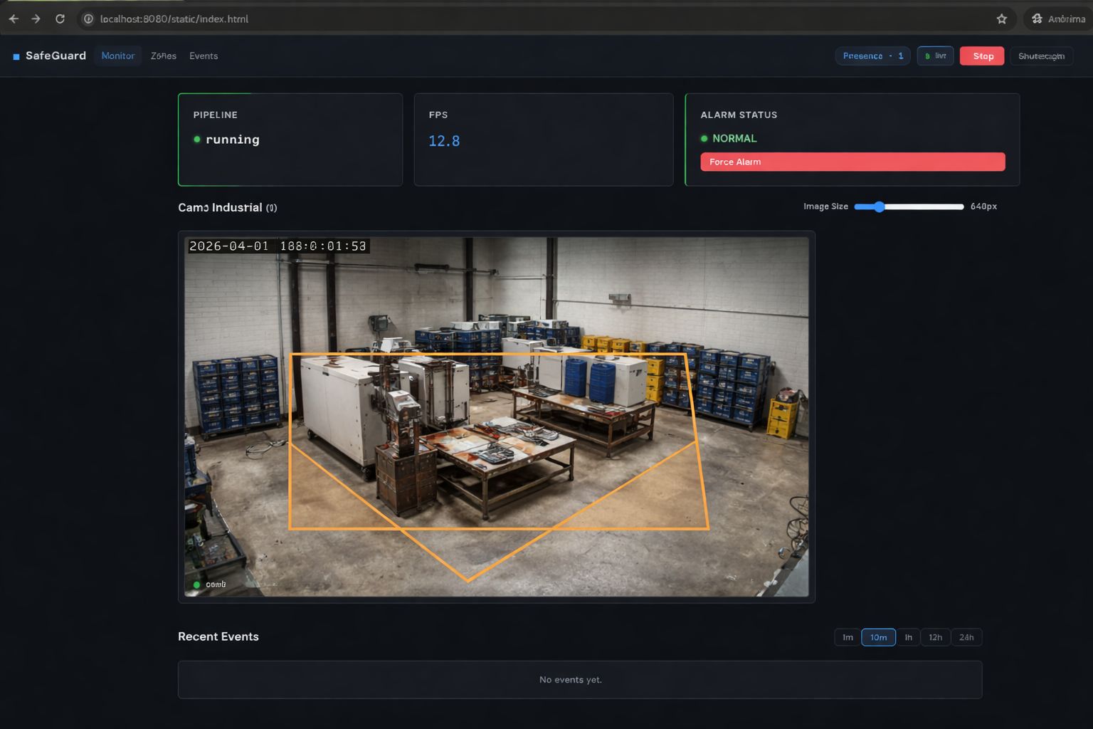 SafeGuard Vision Interface